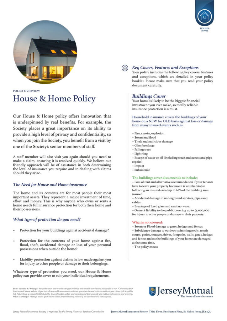 House and Home Prospectus